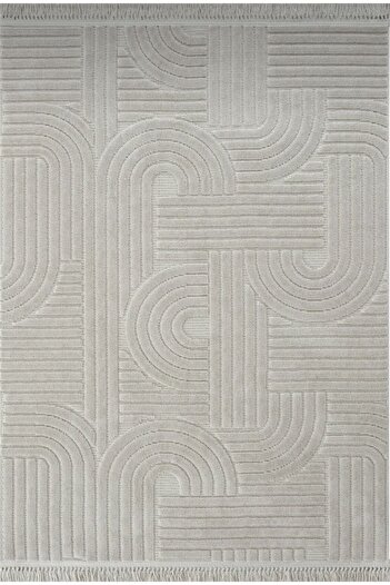 MBA DİZAYN 1090 GRİ Yumuşak Dokulu Halı Kilim Salon Mutfak Koridor Kesme Yolluk Dokuma Makine Halısı