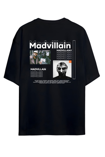 Adrift Tricou supradimensionat unisex Madvillainy - Proiectat