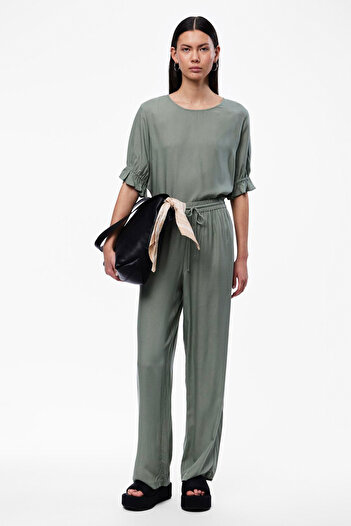 PIECES PCNYA HW WIDE PANTS BC