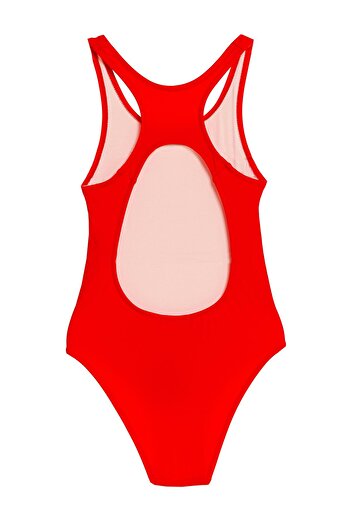 Argento Red Children's Swimming Suit