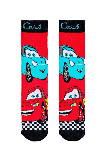 ZEYZEY MONKEY Cars Patterned Socks