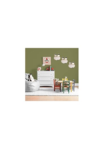 Bosphorus Wall Decoration Mirrored (Sticker) Rabbit Shaped PVC-Mirror 20x20 cm JM08006