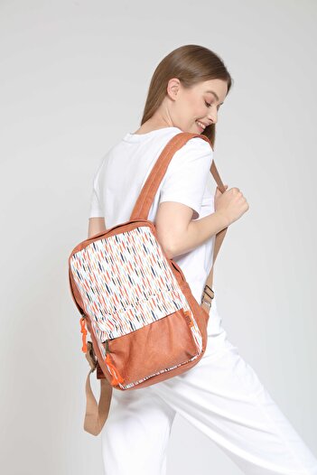 Street Bag Likya Etnik - Богемський малюнок Повсякденний рюкзак для подорожей