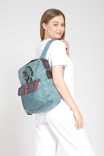 Street Bag Етнічна вишита індіанська сумка для щоденних подорожей - Богемський дизайн