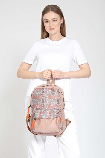 Street Bag Likya Ethnic - Σακίδιο πλάτης καθημερινού ταξιδιού με μποέμ μοτίβο