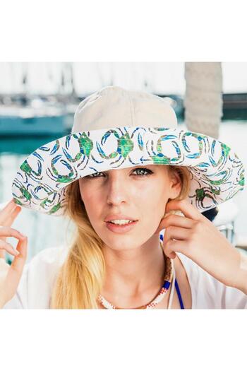 ANEMOSS Green Crab Women's Hat