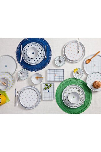 Porland Effloresce 30 Piece Breakfast Set for 6 People