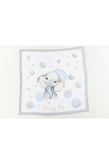 Nilue Dream Big Muslin Blanket - 100% Organic Muslin Cotton