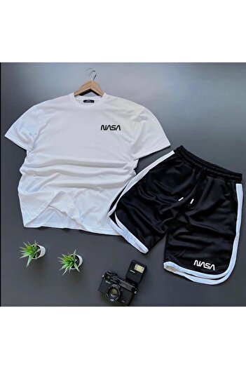viperkombin Fishnet Basketball Shorts and T-shirt Combination