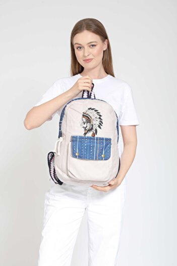 Street Bag Етнічна вишита індіанська сумка для щоденних подорожей - Богемський дизайн
