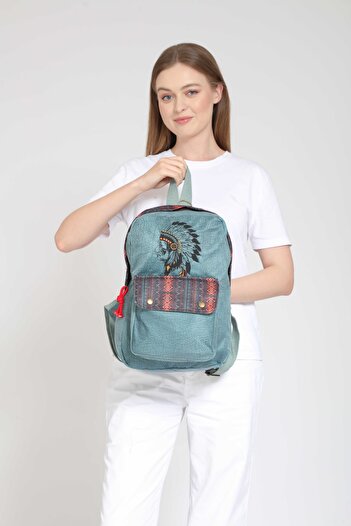 Street Bag Етнічна вишита індіанська сумка для щоденних подорожей - Богемський дизайн