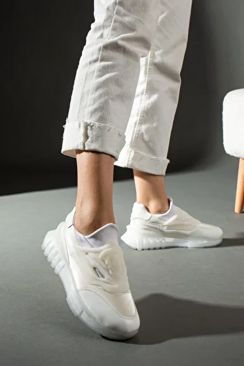 İnan Ayakkabı Women's White Sneaker