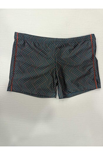 Kom Boy's Patterned Swimsuit