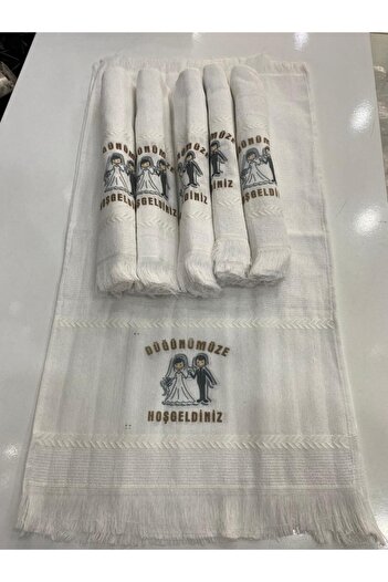 Aksuhome Wedding Towel Pekati 12 Pack Disposable Towel