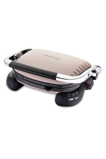 KORKMAZ A324-05 Castron Beige 1800 W Toaster A324-05