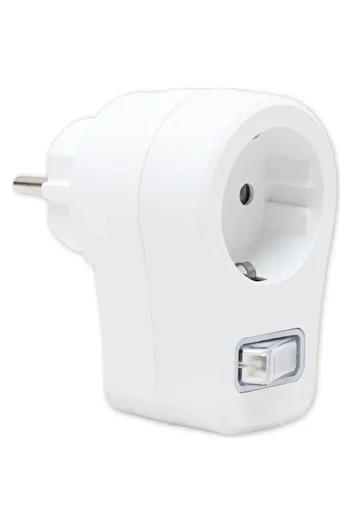 Powermaster 16816 مقبس مفرد محمي بالتيار