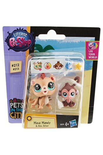 Littlest Pet Shop Minişler Pet Shop Masai Manely Abiu Arbor Figure Toy