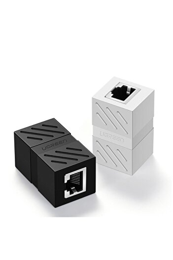 Ugreen Rj45 Cat6 Cat7 Cat8 Ethernet Kablo Uzatma Aparatı Beyaz