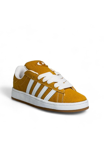 BOUIS Kadın Hardal Nubuk Bağcıklı Esnek Ortopedik Termo Taban Sneaker Sağlam Hafif Yürüyüş Spor Ayakkabı
