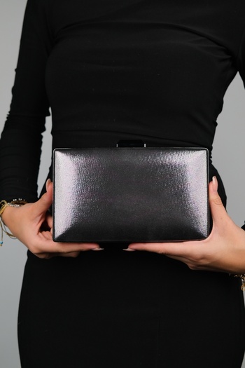 LuviShoes TORONTO Platinum Plaster Women's Evening Bag