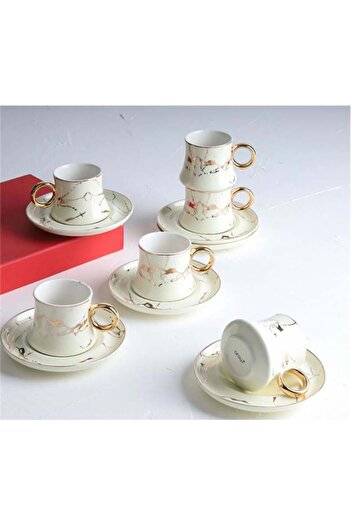 AROW Coffee Set Marble Pattern Tr-2619