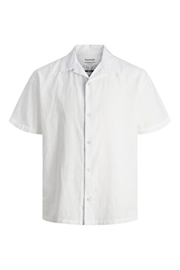 Jack & Jones Jack Jones Сорочка з льону JJESUMMER RESORT LINEN BLEND SHIRT SS SN 12248382