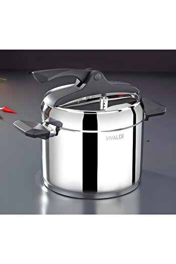 Vivaldi Pressure Cooker Stainless Steel Premium 8 Liter