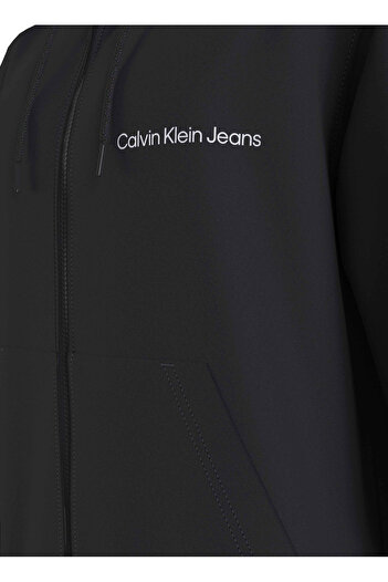 Calvin Klein Jeans Kapüşon Yaka Siyah Erkek Sweatshırt J30J325148BEH