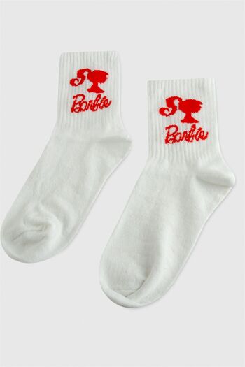 AKSESUARIM Patterned Girl's College Socks - 8*28
