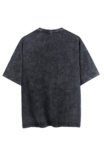 Mad&Calf Unisex Washable Don't Worry εμπριμέ μπλουζάκι Oversize