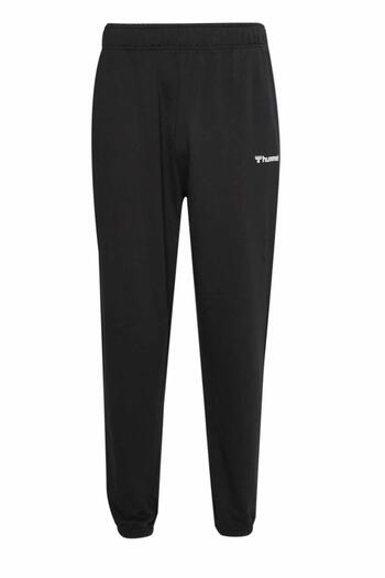 hummel Ανδρική φόρμα αθλητικής φόρμας Mese Regular Pants από βαμβακερό ύφασμα 932094 -2001 ΜΑΥΡΟ