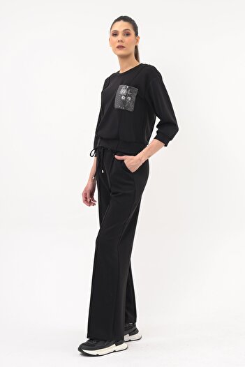 UTOPIAN Geniş Yaka Sweatshirt