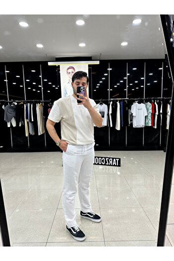 Tarz Cool Ανδρικό παντελόνι Jogger - Κανονική εφαρμογή