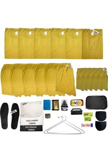 Hitfoni 6-Piece Economic Soldier Set: Soldier Undershirt Socks Boxer/long Johns - Soldier Supplies