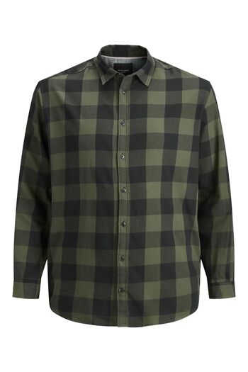 Jack & Jones Plus Karohemd Plus Locker Geschnitten Karohemd