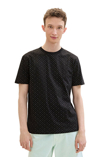 Tom Tailor T-Shirt mit Allover-Print