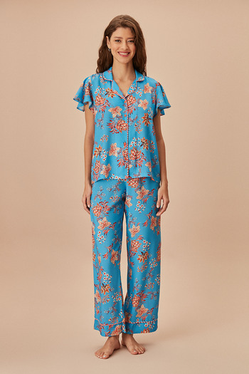 SUWEN Set de pijamale masculine Nadia