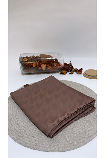 Onur Σάλι - Lara Fabric Jacquard Shawl Νέο μοτίβο Houndstooth Μεταξένια εμφάνιση Άνετη χρήση Προϊόν μόδας