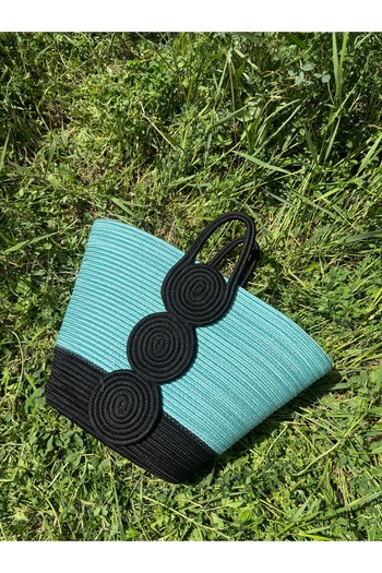 MaVaux Vanillia Large Handmade Jute Beach Bag