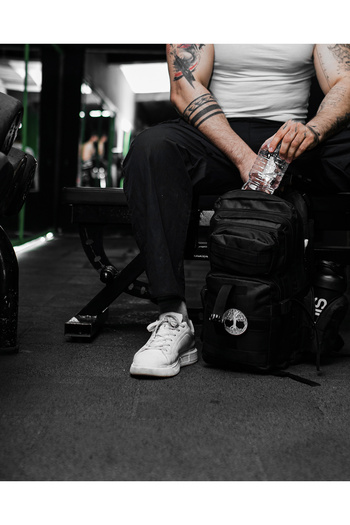 QUİCKPREP 42L Black Sports Backpack - Large Volume Tactical Gym & Outdoor Quickprep