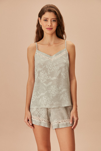 SUWEN Diana Shorts Set
