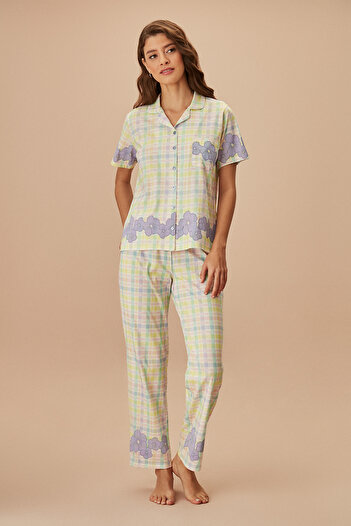SUWEN Aloha Masculine Pajama Set