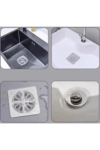 SAVORYHOME 5Pcs Bathroom Drain Strainer Hair Catcher Strainer Bathroom Shower Drain Anti-clogging Strainer