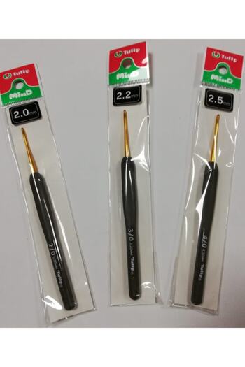 Tulip Βελονάκι με λαβή σιλικόνης πλάτους 5 mm - 1 τεμάχιο