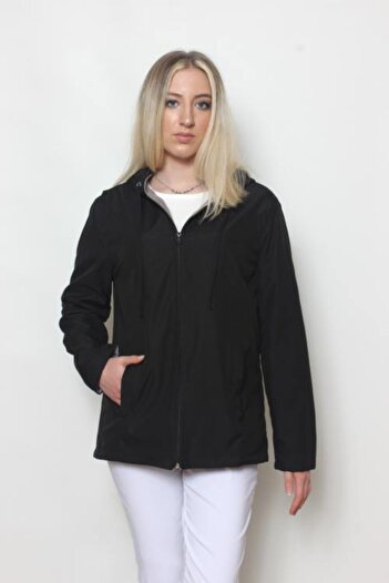 Cottoncool Kadın Siyah  Içi Polar Mont