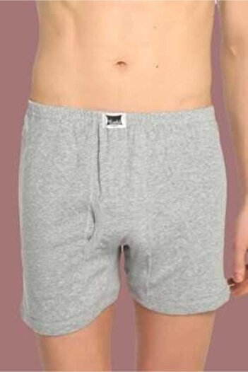 Tutku 3pcs Men's Gray Cuffed Panties