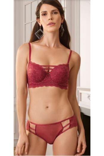 Pierre Cardin 4750 Paris Underwire Empty Cup Bra Set