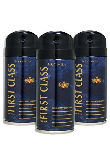 First Class Erkek Deodorant 150 Ml X3