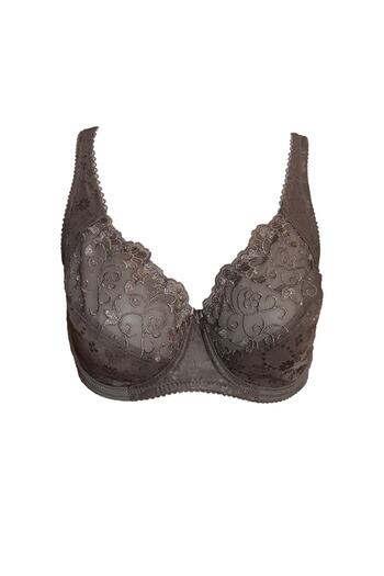 Belladonna Women's Brown Lace 2 Sizes Reduction Bra