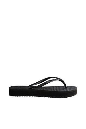Havaianas Γυναικείες σαγιονάρες μαύρες λεπτές πλατφόρμες 40000300090